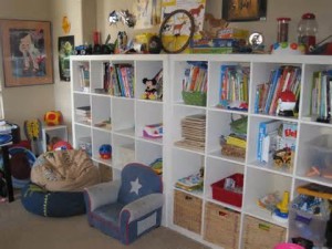 Kids Playroom and Playroom Storage